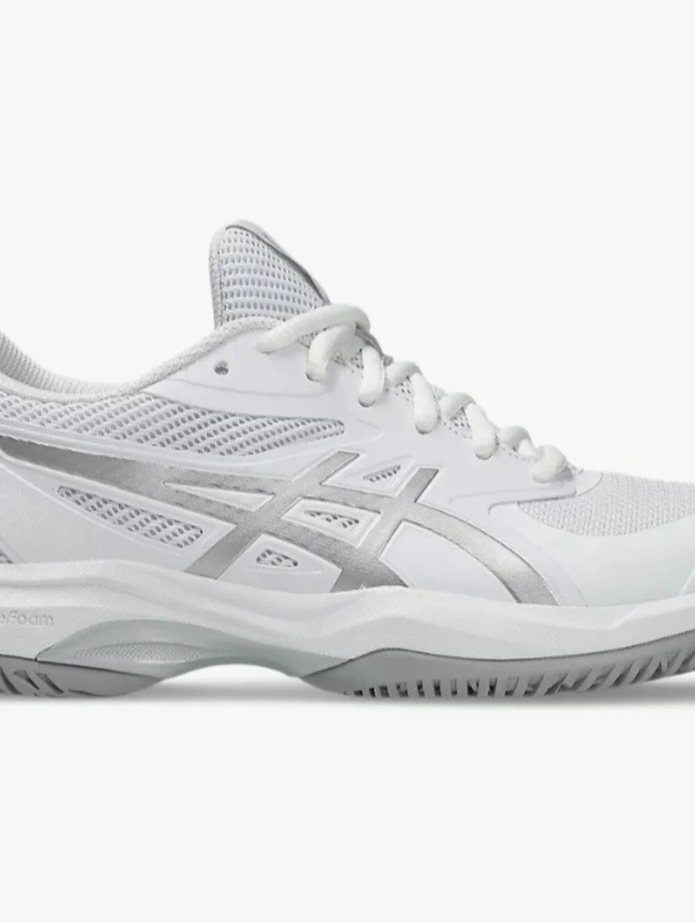 ASICS Game FF Women’s 8.5 Tennis Shoes White Pure Silver NWOB